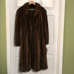 Real mink coat